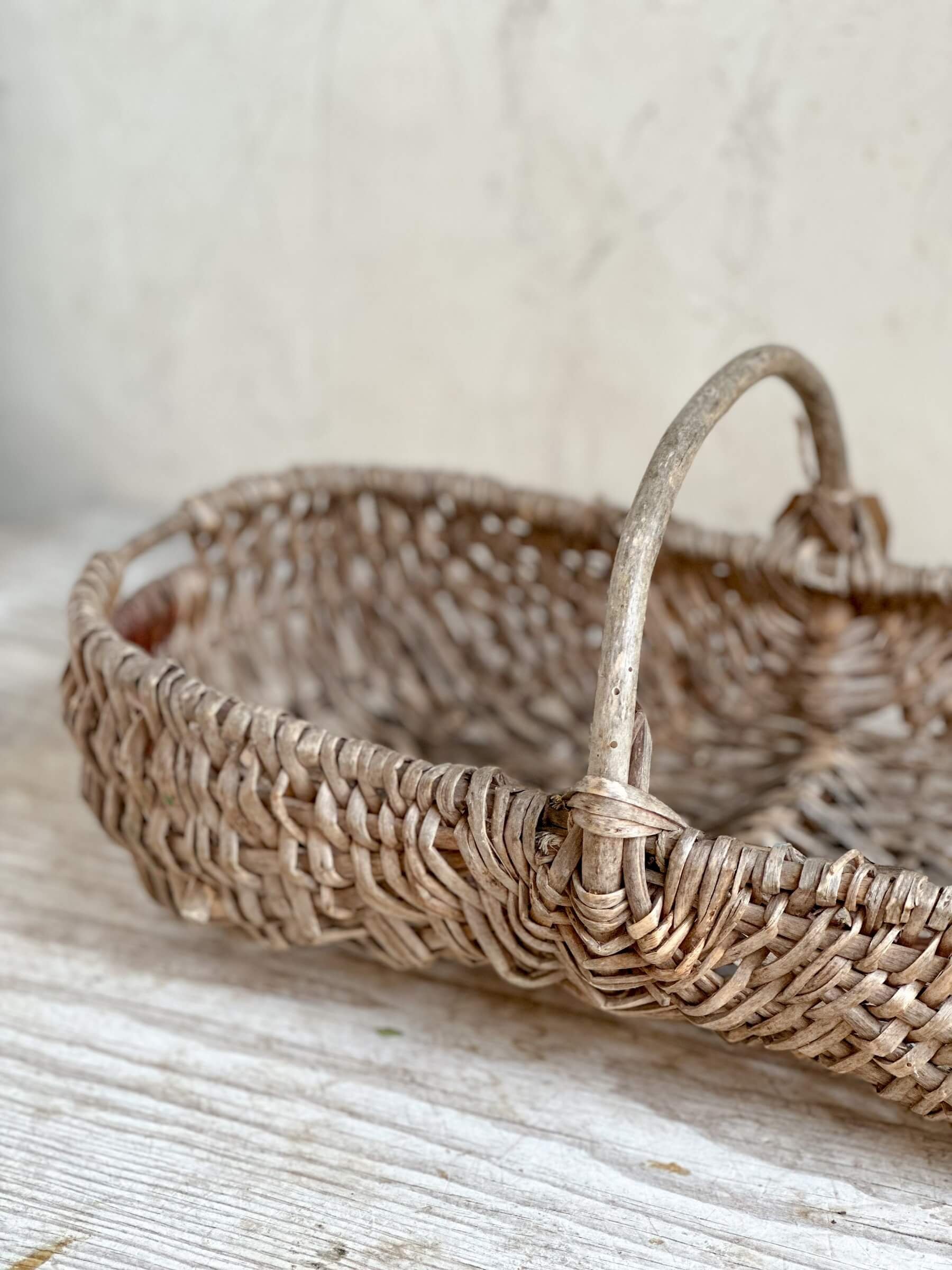Antique French Baskets Antique French Baskets
